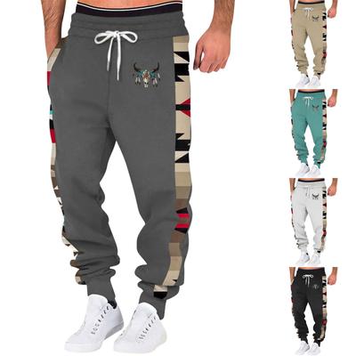Spring Sports Fitness Trousers Men's Loose Running Casual Sweatpants Cotton