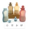 150ml Refillable Baby Food Storage Bag Silicone Milk Congee Pouch Leakproof Organiser Squeeze Storage Container