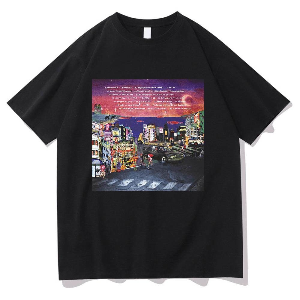 2025 Summer  Album DON KBRN Tshirt Eladio Carrión Fashion Men and Women Clothing Harajuku Summer Graphic T Shirts for Fans Gifts