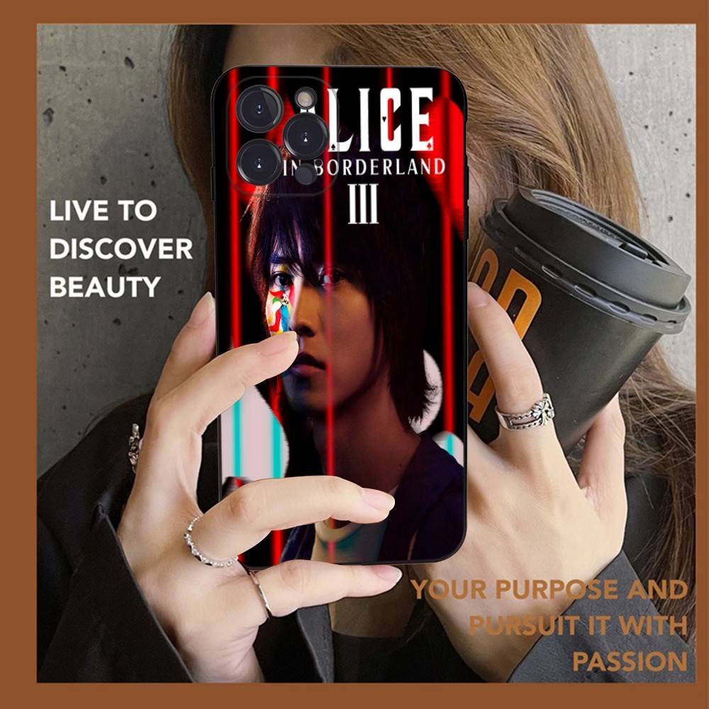 TV Alice In Borderland Movie Phone Case For IPhone 16 15 14 13 12 Mini 11 Pro XS Max X XR SE 6 7 8 Plus Soft Silicone Cover