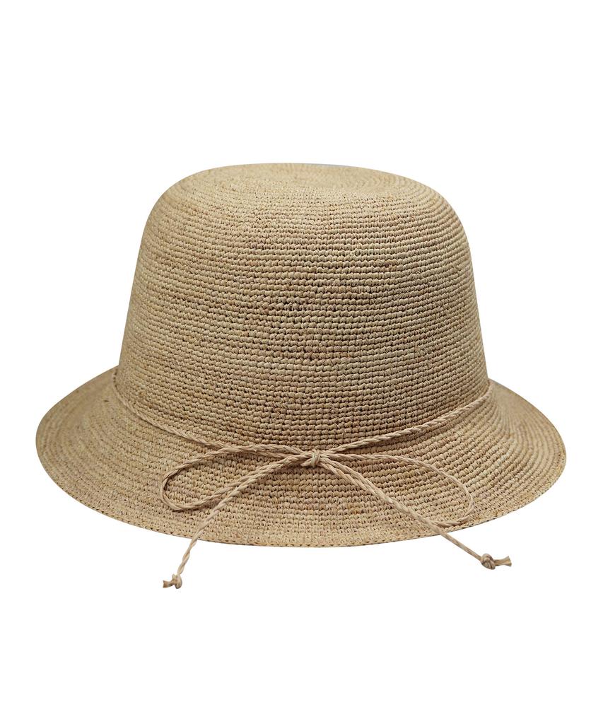 Kaliseumontapone Eavan Raffia Cloche Hat