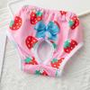 Dog Diaper Breathable Dress Female Pants Panties Shorts Reusable Doggies Period Diaper Incontinence Washable