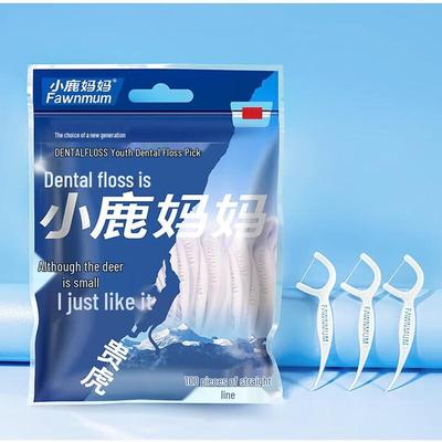 Xiaolu Mama Fine Smooth Round Thread Floss Picks
