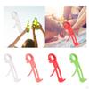 2 in 1 Bottle Opener Can Easy to Use Versatile Novelty Non Slip Grip for Picnic Kitchen
