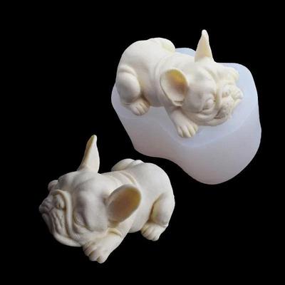 2024 Neue Hundeseife Silikonform für Fondant Schokolade Süßigkeiten Kuchen Dekorieren Kerzenherstellung Form Heimdekoration Ornamente