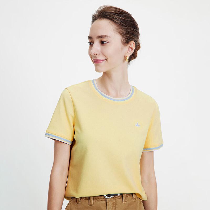 Navigare Women s Summer Fashion Round Neck Short Sleeve T-Shirt S