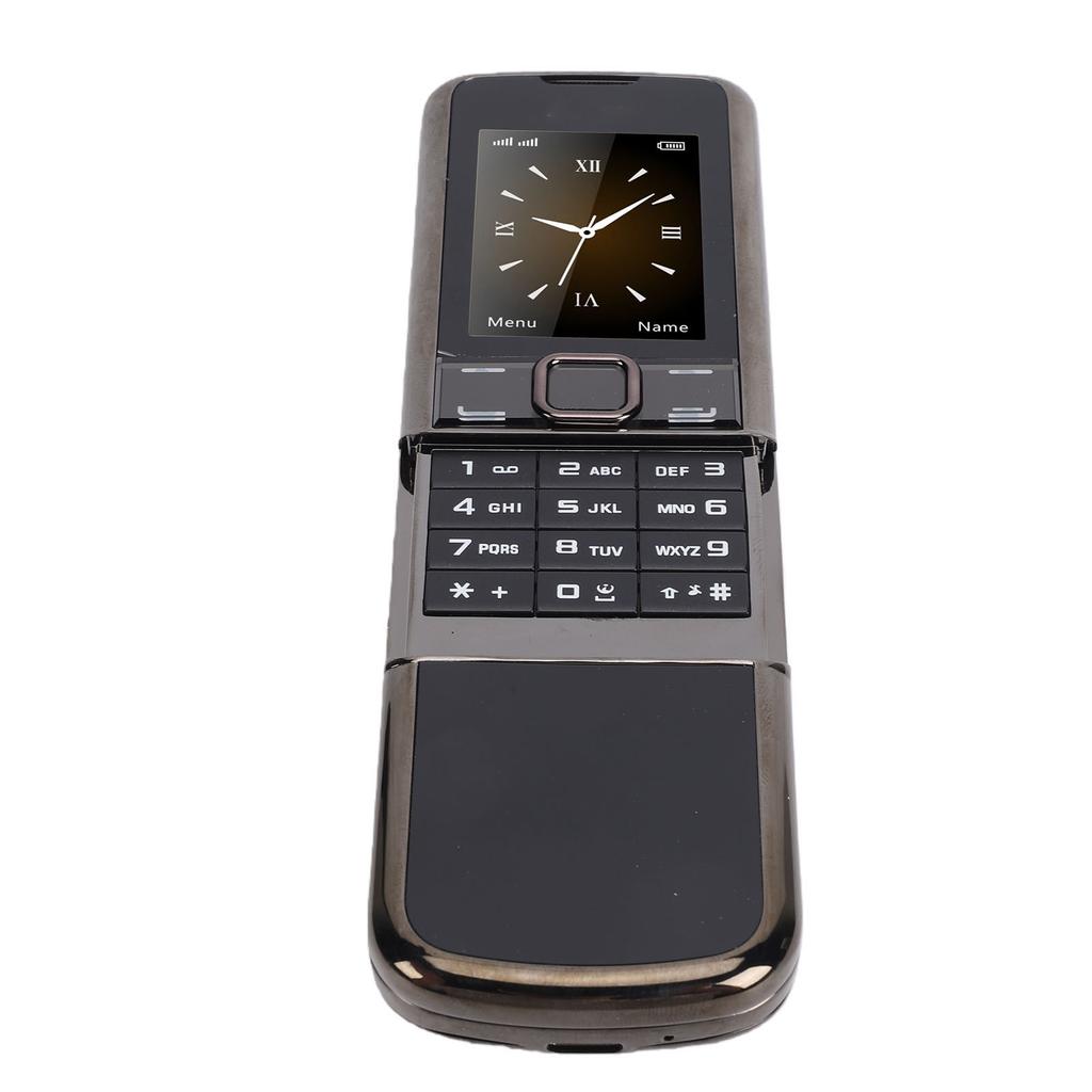 2G Slider Phone Dual SIM GSM Unlocked Mobile Phone with MP3 MP4 FM Loud Speaker 1500mAh Battery 2.0 Inch HD Screen for