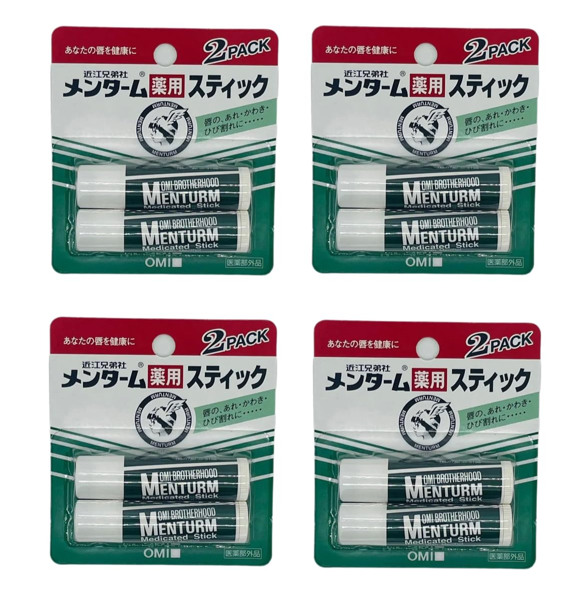 

Mentum Medicated Stick Mentum Lip 8g Omi Brothers 4 набора