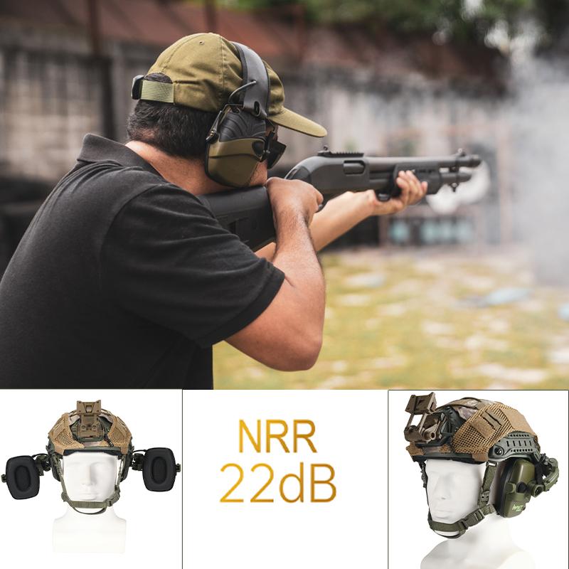 Tactical Electronic Shooting Earmuff Anti-noise Headphone Sound Amplification Hearing Protection Headset Hot Sale