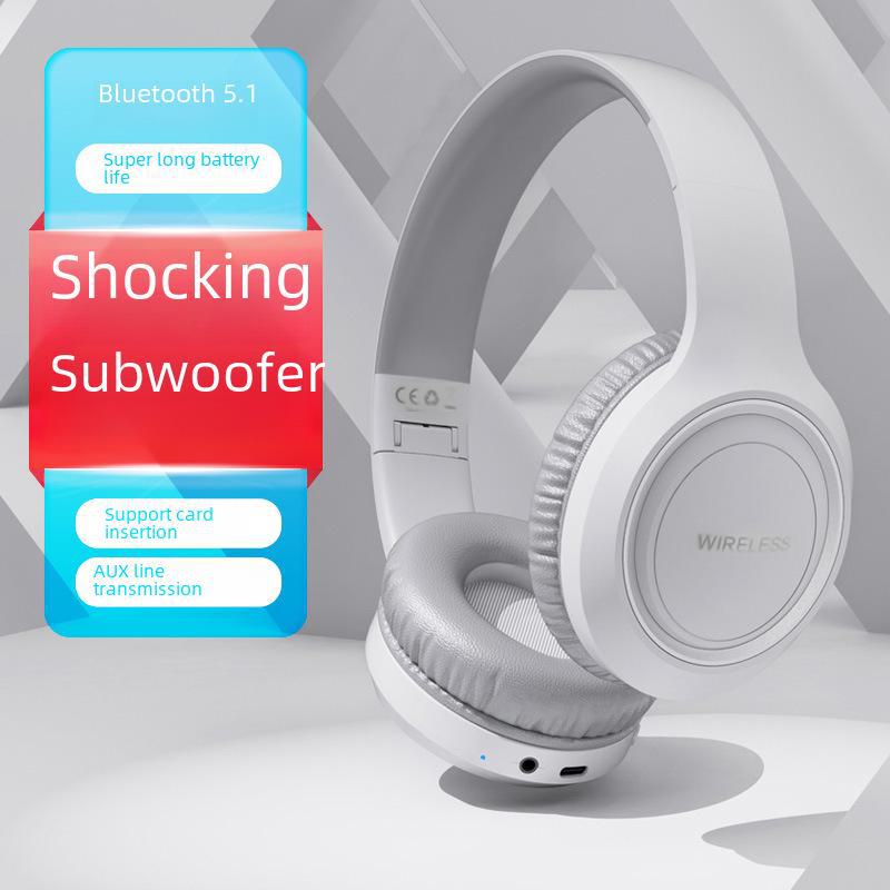 

«Новая беспроводная стереогарнитура Bluetooth с креплением на голове» чёрный