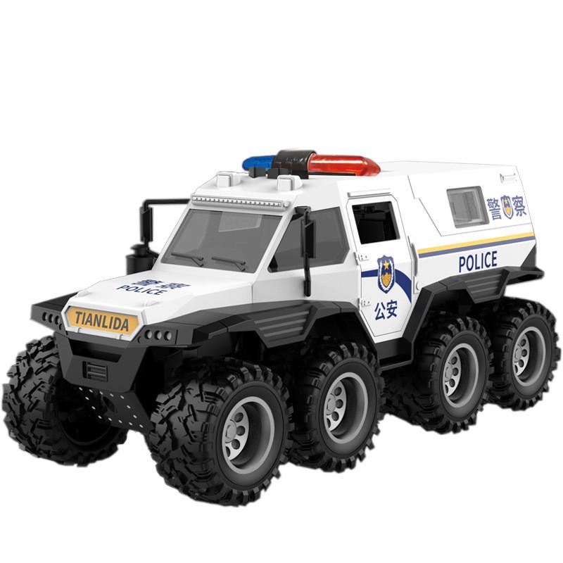 Police Emergency Offroad Vehicle Kids Toy With For Interactive Play