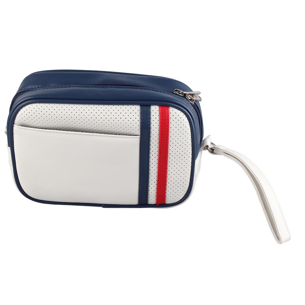 PU-läder Golfbollspåse Väsktillbehör Teehållare Handväska Förvaringsfodral Golfträningsaccessoarer