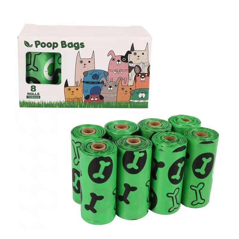Factory Direct Supply Degradable Dog Poop Bag Bone EPI Pet Garbage Bag Pill Dispenser  ODM Customizable Supplier