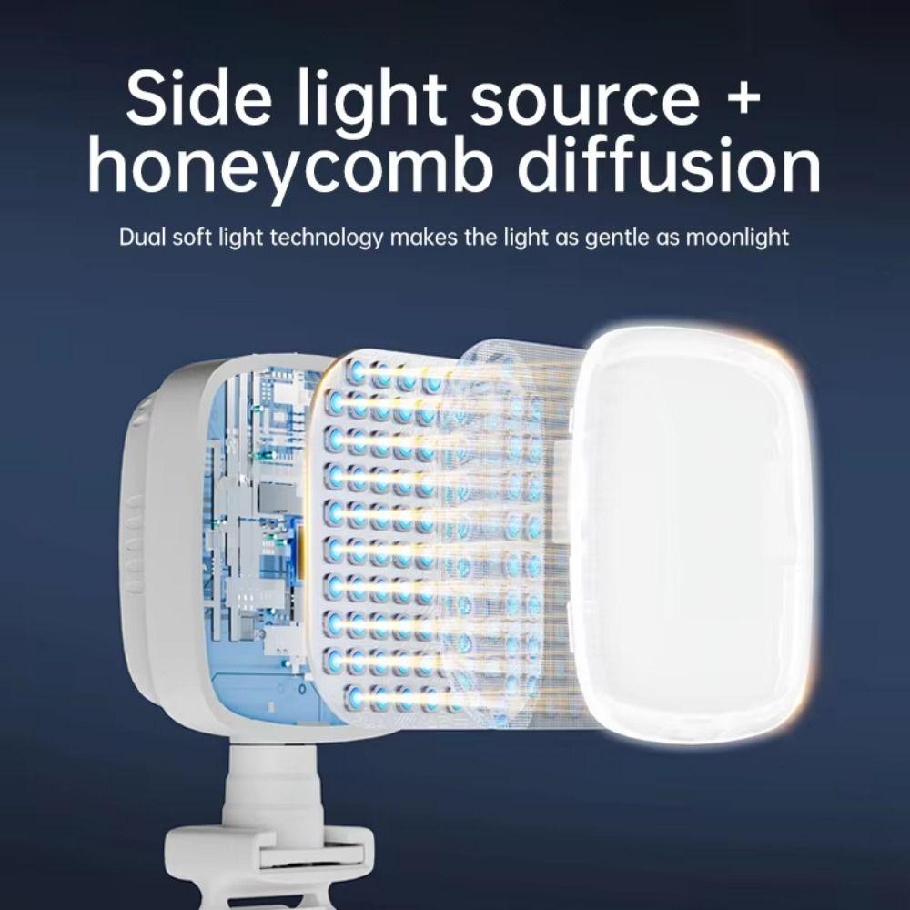 Clip on Portable LED Selfie Light Adjustable Brightness Mini LED Flashes  Computer