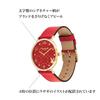 Watch PERRY Red Dial Red Leather Strap 14503977 [Coach] Women's [Authentic Product]