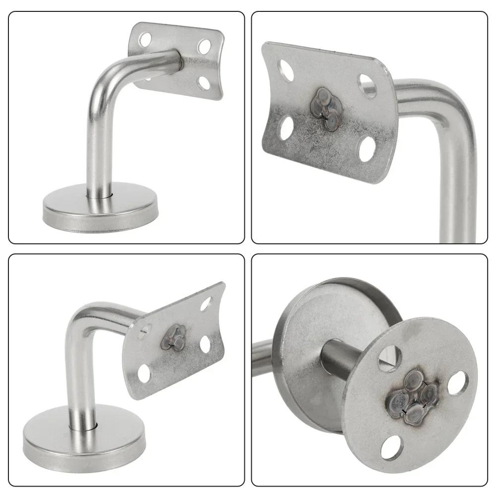 1Pcs Guardrail Banisters Indoor Support Handrail Bracket Stair Railing Support Brackets Stair Rail Bracket Hardware