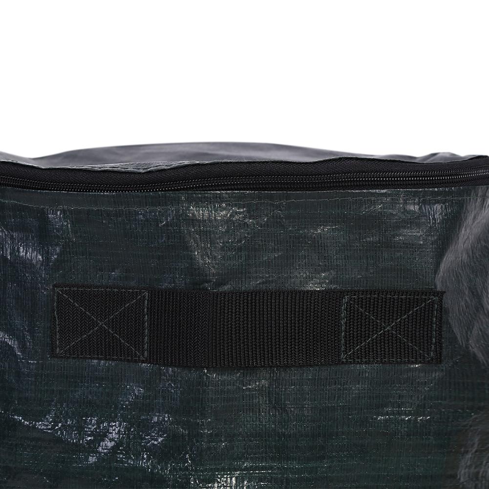 2 Sizes Organic Waste Kitchen Garden Yard Compost Bag Environmental PE Cloth Planter