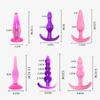 4/6 Stück/Set Sicherer Silikon Po-Plug Dildo Masturbation Anal-Plug Vaginal-Plug Sexspielzeug Für Frau Mann Anal-Dilator Spielzeug für