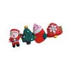 Children Cute Kids Gifts Christmas Hair Clip Elk Headwear Santa Claus Hairpin Hair Accessories