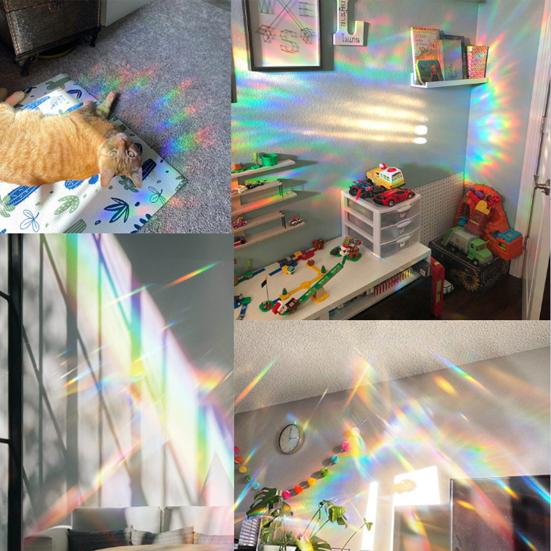 Decorative Window Decal Sun Catcher Static Film, Flower Butterfly Self-Adhesive Glass Sticker, Anti-Glare Tint Removable Privacy Cling for Home Office
