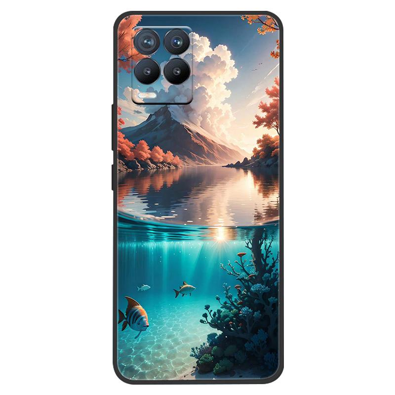 For Realme8 Pro 4G Soft Silicone Shell Protective Cover Cool Car Animal Cartoon Pattern Phone Case For Realme 8 pro RMX3081 8i