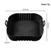 Silicone Baking Pan - High Heat Resistant, Easy to Clean, Round Mold for Air Fryers