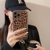 Black Leopard Print Phone Case For Xiaomi Mi 15T 17 15 14 13 12 14T Lite Poco M7 X6 F4 F5 X5 C40 Pro Ultra 4G 5G With Lanyard
