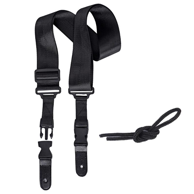 Guitar Shoulder Strap Length Adjustable Guitar Belt Nylon Shoulder Strap Belt for Electric Acoustics Guitar
