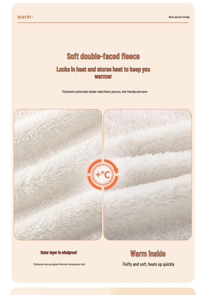 Women's 2026 Double-Sided Fleece Jacket: Grey, Warm Stand Collar, Trendy Autumn/Winter Outerwear