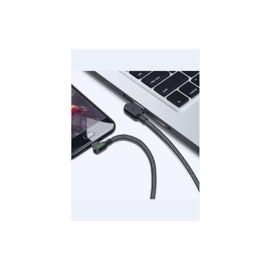Mcdodo CA-5282 Data Cable, Dual 90-Degree Elbow Type-C, Button Series, 1.8m