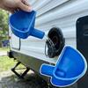 3D-printad husbilsvattenpåfyllningstratt Spillfri husvagnsvatentratt För motorhem