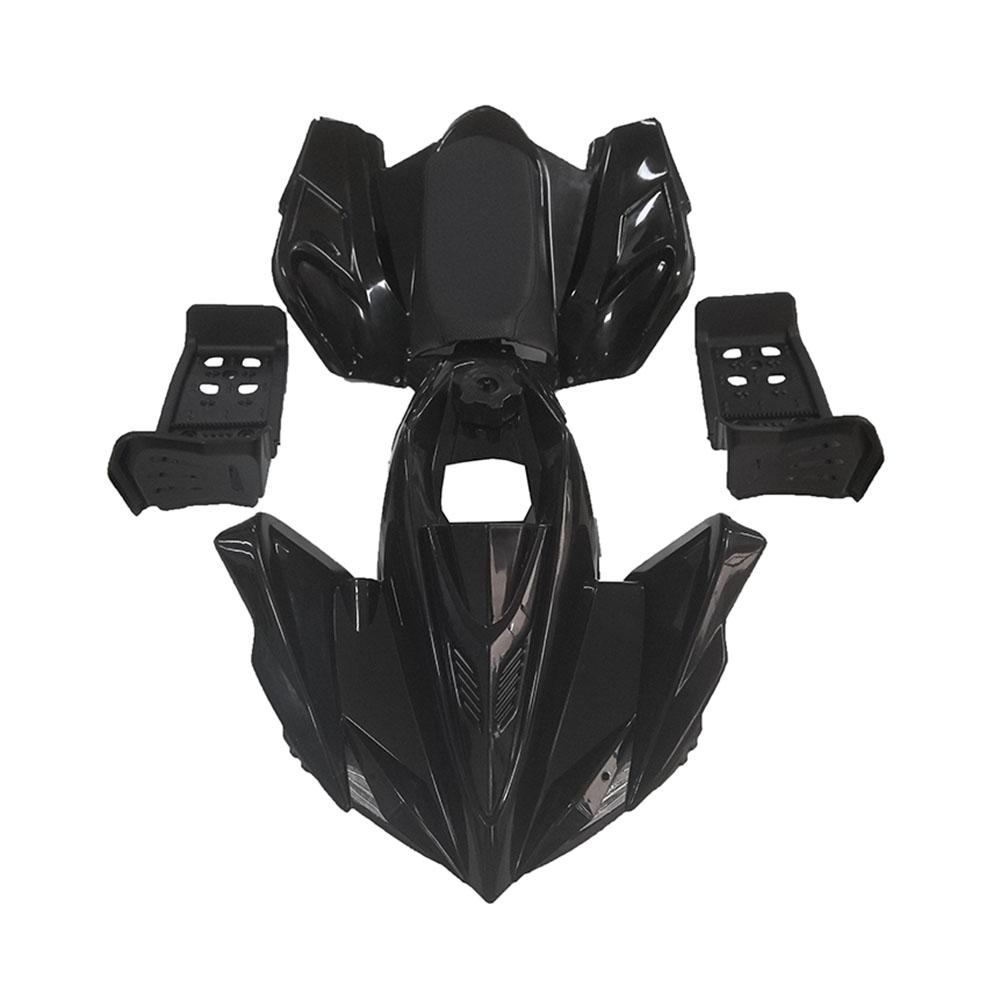 Plastic Cover Mini ATV Full Kit Fender Fairings With Fuel Tank Seat Foot Peg for 47CC 49CC Kids Quad Bike ATV 4x4 Wheeler