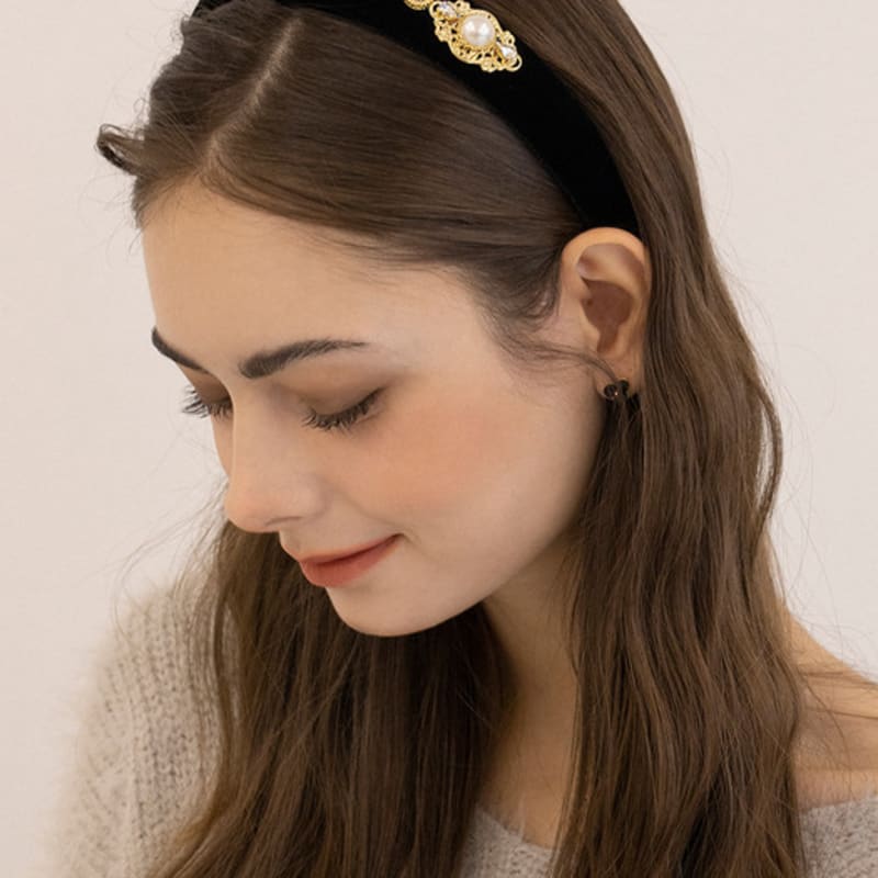 GETMEBLING Antique Velvet Hairband