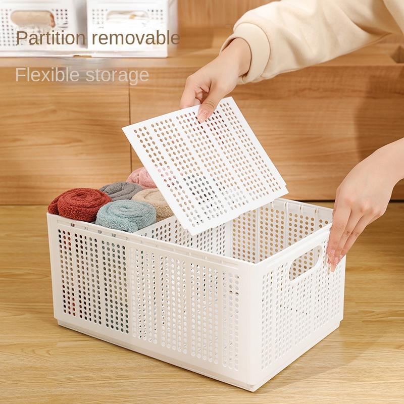 4002 Kleider Trenn Aufbewahrungskorb Haushalt Kleiderschrank Stapelbare Schubladen Aufbewahrungsbox Unterwäsche Hosen Organisieren Aufbewahrungsbox
