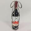 Silicone Storage Bag Wine Carrier Bag Multi-Use Drink Bottle Holder Mesh Coaster Kitchen Basket for Wine Bottles Fruits Vegetables