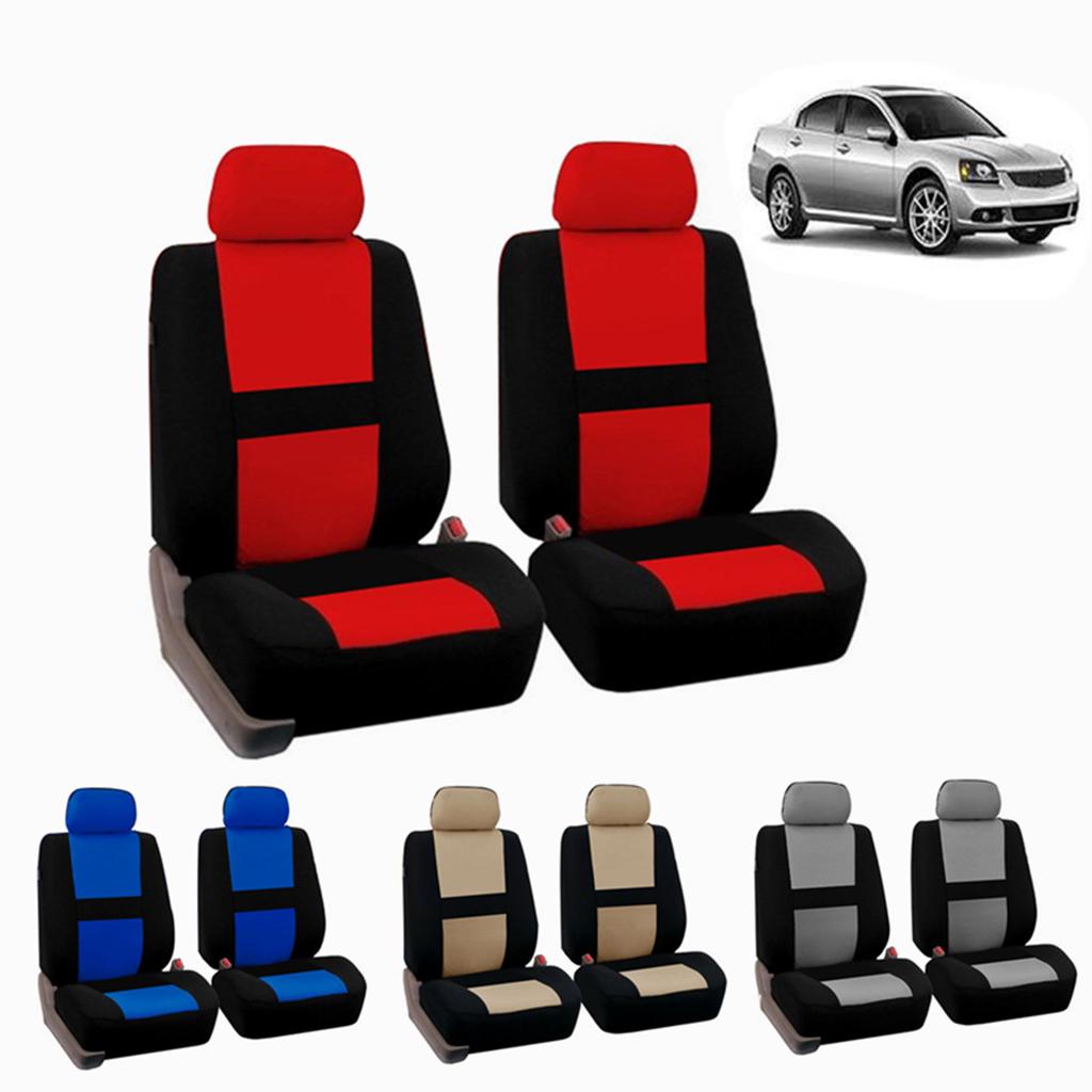 Universal Car Autos 2 Heads Seat Covers Protector Cushion Washable