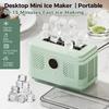 Mini Desktop Ice Maker Making Machine Countertop -20 Mins Compact with Cubes Clip for RV