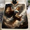 Eagle Design Soft Flannel Blankets,Keep Warm Throw Blanket Comfortable Blanket for Picnic Beds Sofa Home Bedroom Cover Kids Gift
