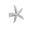 European American Starfish Stainless Steel Ring - Ocean Style Fashion Jewelry for Women