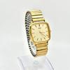 Used [New Battery] SEIKO Men's Watch Gold Square 7431-5250 581673