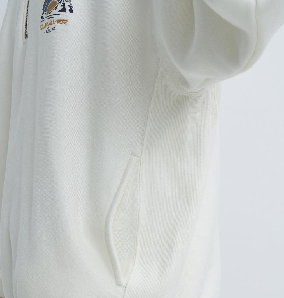 Quiksilver QZP234064 Washed Classic Half-Zip Sweatshirt