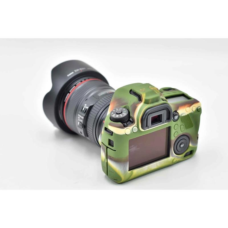 Shockproof Lightweight DSLR Accessory: Silicone Case (Soft Shell) & Inner Bag for CANON 6D Camera