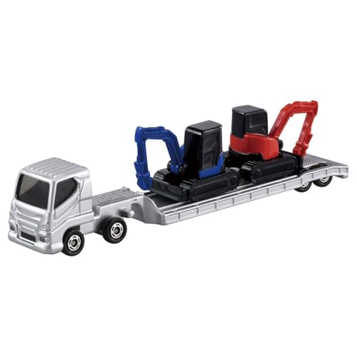 TAKARA TOMY Tomica Gift: Build a Town! Tomica Town Construction Site Set, Miniature Car Toy, Ages 3 and Up