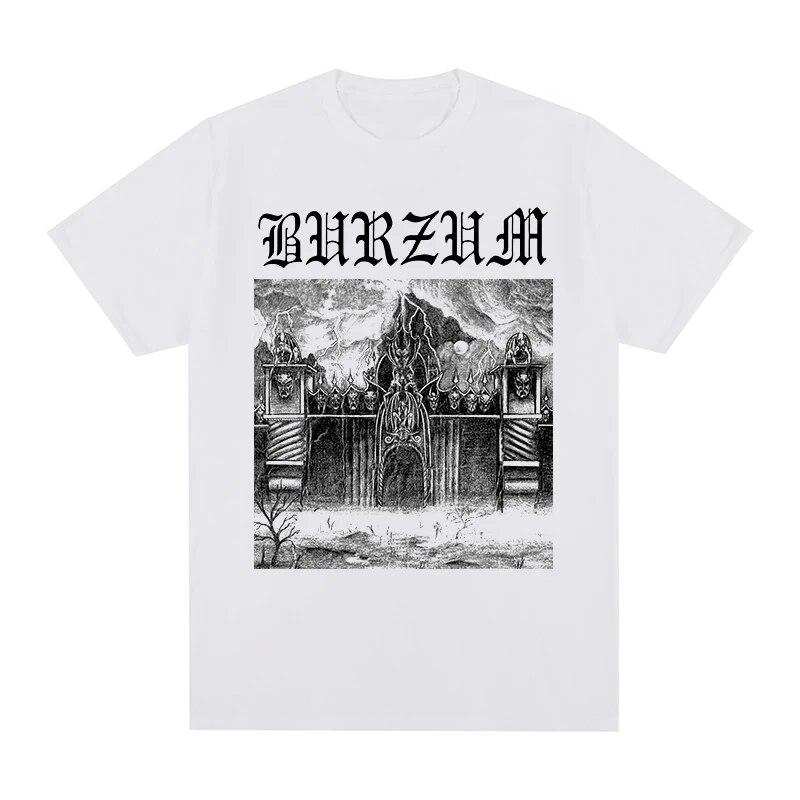 

Футболка Burzum Cool с круглым вырезом, хлопковая футболка унисекс, новая футболка, женские топы