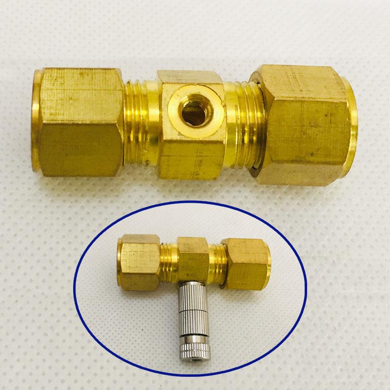 3/8 "(9.52mm) Hochdruck-Nebelkühlsystem/Staubentfernungssystem Düsenanschlussbasis