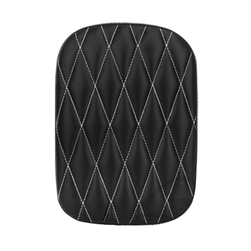 

Leather Pillion Passenger Cushions Motorcycle Suction Cup Pad Seat for 883 1200 Replacement Stitching Line Cushions