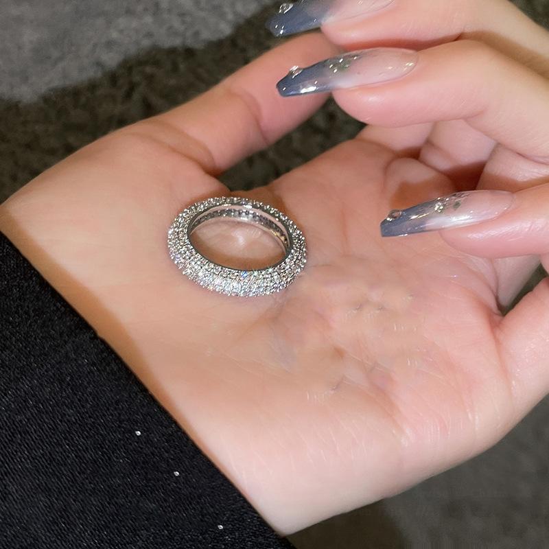 French Temperament Butterfly Pearl Bow Open Ring Simple Trend Index Finger Ring Jewelry Women