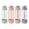 Water bottle new gradual change color plastic cup large capacity high temperature direct drinking cup portable sports kettle portable plastic water