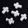 5uds/lote 12x16mm Forma de Cruz de Piedra Natural Colgantes de Cuentas Ágata Turquesa Jade Encantos Cuentas Para Pulsera DIY Pendientes Accesorios