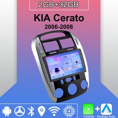 Android Carplay Car Radio For KIA Cerato 2006-2008 Multimedia Player Head Unit Stereo GPS Navigation BT WIFI 2+32GB